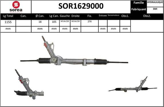 Sera SOR1629000 - Sükan qurğusu furqanavto.az