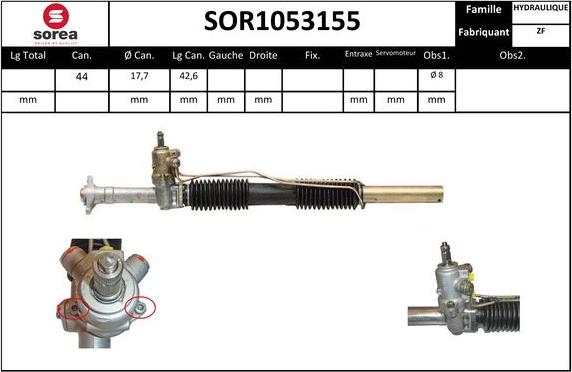 Sera SOR1053155 - Sükan qurğusu furqanavto.az