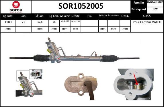 Sera SOR1052005 - Sükan qurğusu furqanavto.az