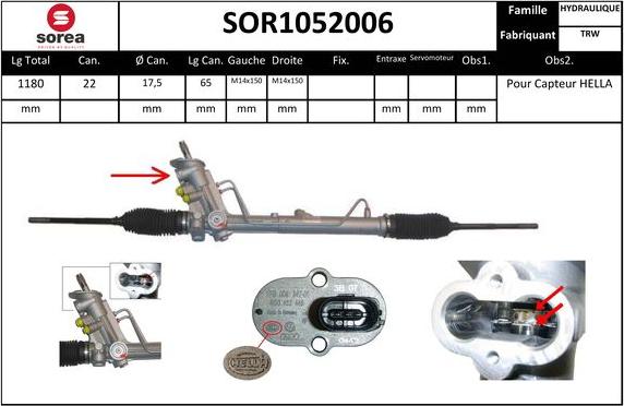 Sera SOR1052006 - Sükan qurğusu furqanavto.az