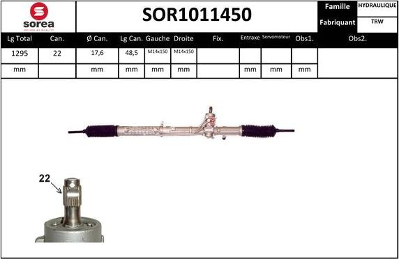 Sera SOR1011450 - Sükan qurğusu furqanavto.az