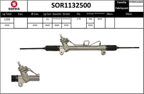 Sera SOR1132500 - Sükan qurğusu furqanavto.az