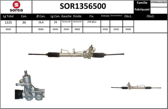 Sera SOR1356500 - Sükan qurğusu furqanavto.az