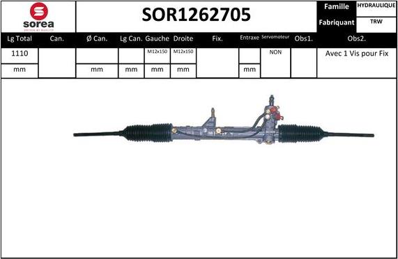 Sera SOR1262705 - Sükan qurğusu furqanavto.az