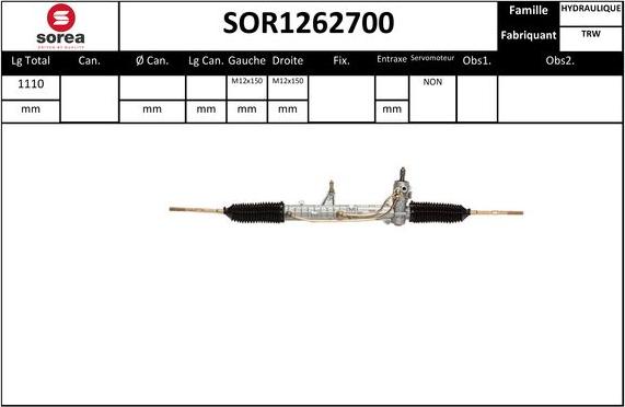 Sera SOR1262700 - Sükan qurğusu furqanavto.az