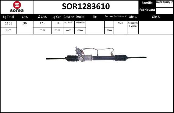 Sera SOR1283610 - Sükan qurğusu furqanavto.az