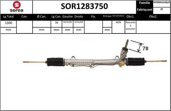 Sera SOR1283750 - Sükan qurğusu furqanavto.az