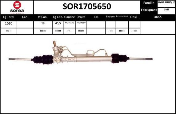 Sera SOR1705650 - Sükan qurğusu furqanavto.az