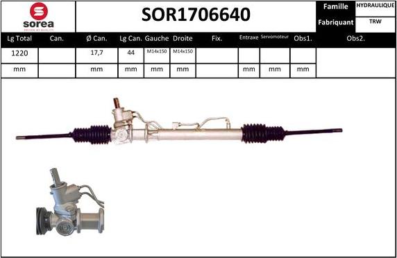 Sera SOR1706640 - Sükan qurğusu furqanavto.az