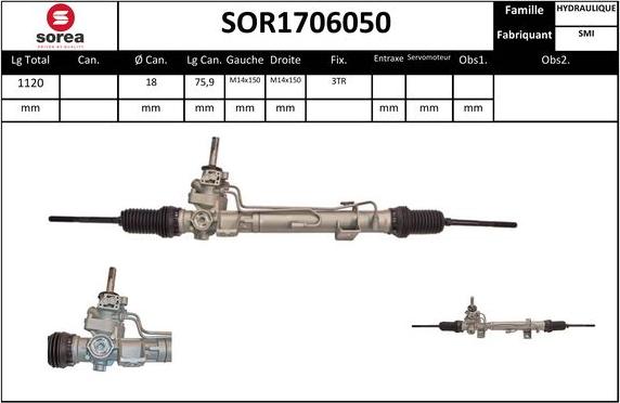 Sera SOR1706050 - Sükan qurğusu furqanavto.az