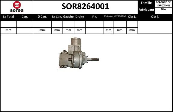 Sera SOR8264001 - Sükan sütunu furqanavto.az