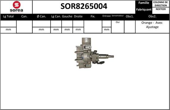 Sera SOR8265004 - Sükan sütunu furqanavto.az