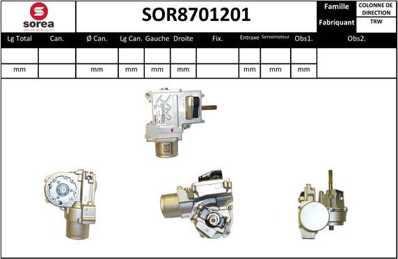 Sera SOR8701201 - Sükan sütunu furqanavto.az