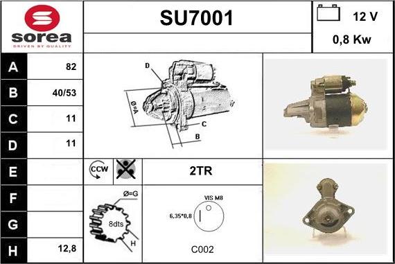 Sera SU7001 - Başlanğıc furqanavto.az