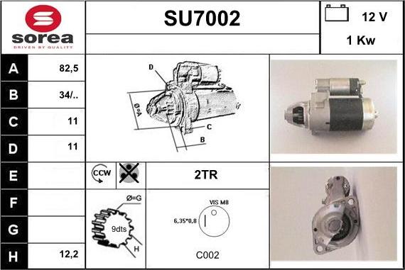 Sera SU7002 - Başlanğıc furqanavto.az