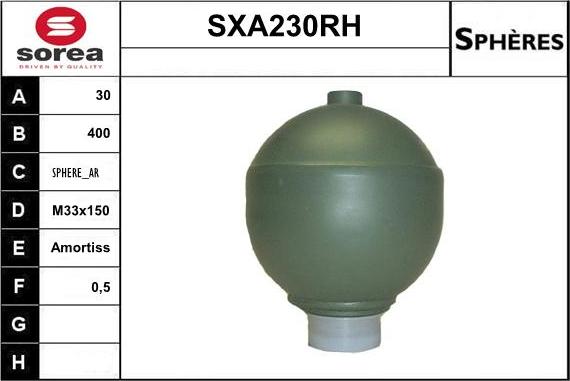 Sera SXA230RH - Asma kürəsi, pnevmatik asma furqanavto.az