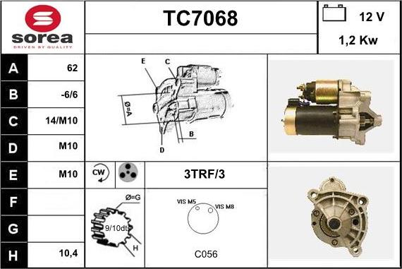 Sera TC7068 - Başlanğıc furqanavto.az