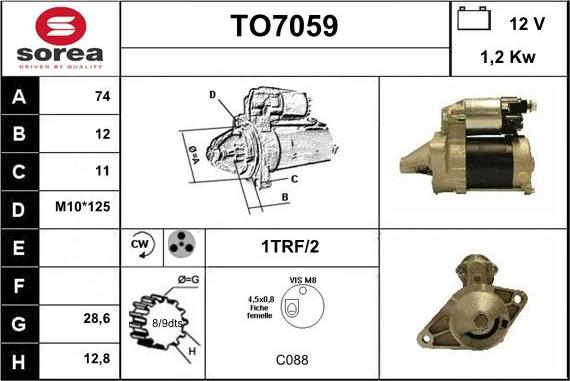 Sera TO7059 - Başlanğıc furqanavto.az