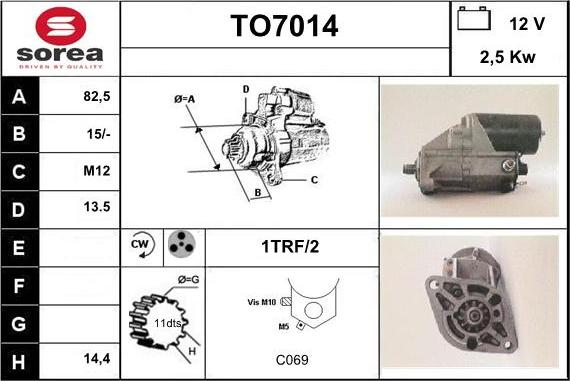 Sera TO7014 - Başlanğıc furqanavto.az