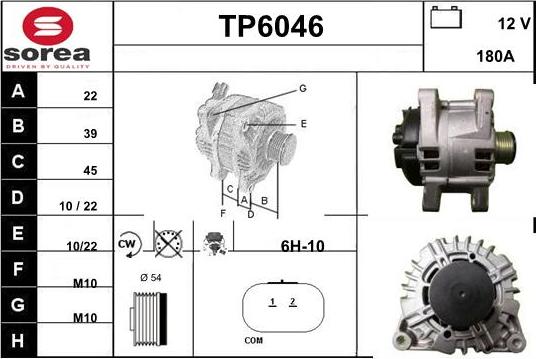 Sera TP6046 - Alternator furqanavto.az