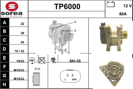 Sera TP6000 - Alternator furqanavto.az