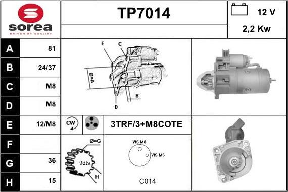 Sera TP7014 - Başlanğıc furqanavto.az