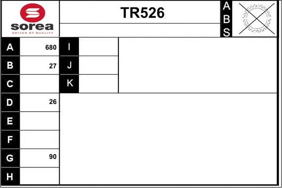 Sera TR526 - Sürücü mili furqanavto.az