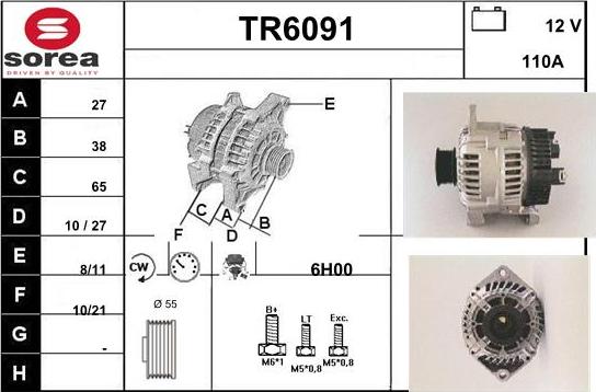 Sera TR6091 - Alternator furqanavto.az
