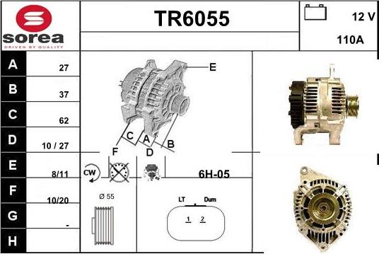 Sera TR6055 - Alternator furqanavto.az