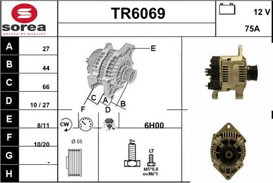 Sera TR6069 - Alternator furqanavto.az