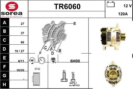 Sera TR6060 - Alternator furqanavto.az