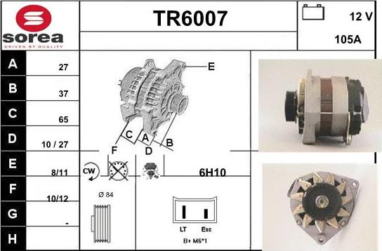 Sera TR6007 - Alternator furqanavto.az