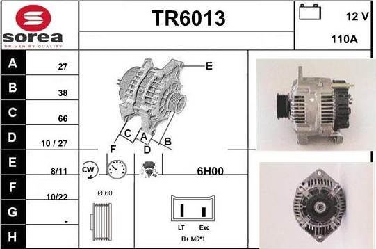 Sera TR6013 - Alternator furqanavto.az