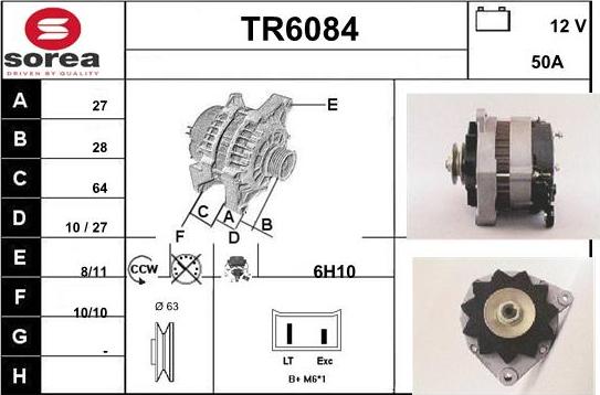 Sera TR6084 - Alternator furqanavto.az