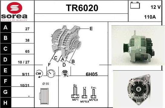 Sera TR6020 - Alternator furqanavto.az