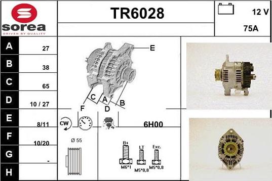 Sera TR6028 - Alternator furqanavto.az