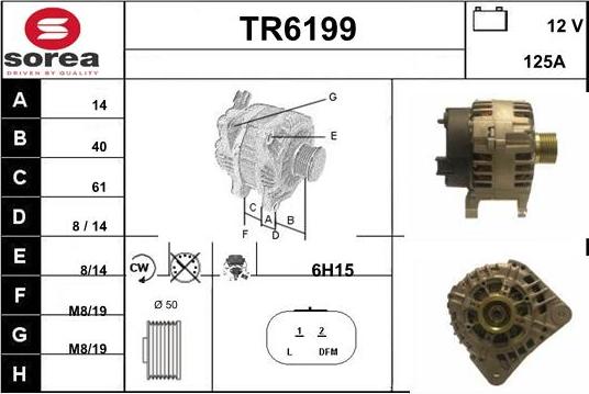 Sera TR6199 - Alternator furqanavto.az