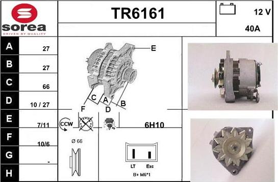 Sera TR6161 - Alternator furqanavto.az