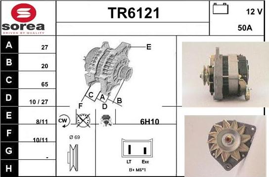 Sera TR6121 - Alternator furqanavto.az