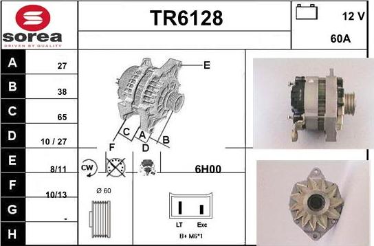 Sera TR6128 - Alternator furqanavto.az