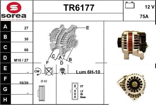 Sera TR6177 - Alternator furqanavto.az