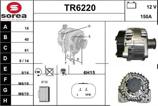 Sera TR6220 - Alternator furqanavto.az