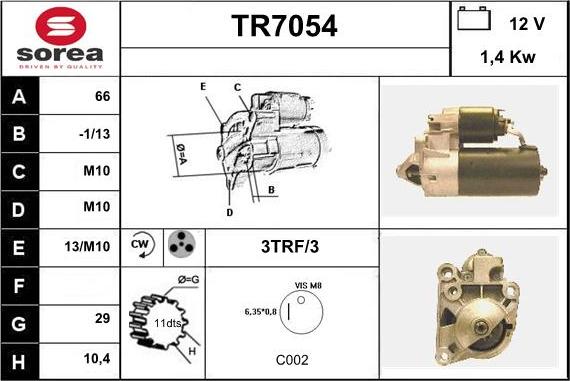 Sera TR7054 - Başlanğıc furqanavto.az