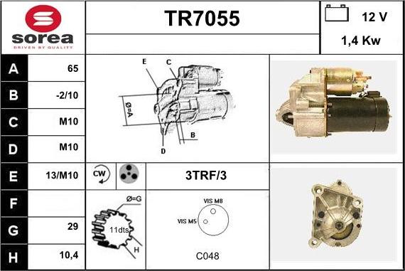 Sera TR7055 - Başlanğıc furqanavto.az