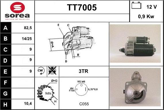 Sera TT7005 - Başlanğıc furqanavto.az