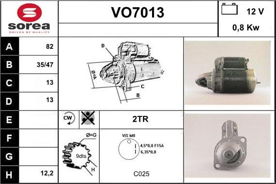 Sera VO7013 - Başlanğıc furqanavto.az