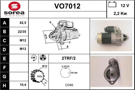 Sera VO7012 - Başlanğıc furqanavto.az