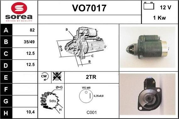 Sera VO7017 - Başlanğıc furqanavto.az