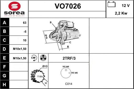 Sera VO7026 - Başlanğıc furqanavto.az