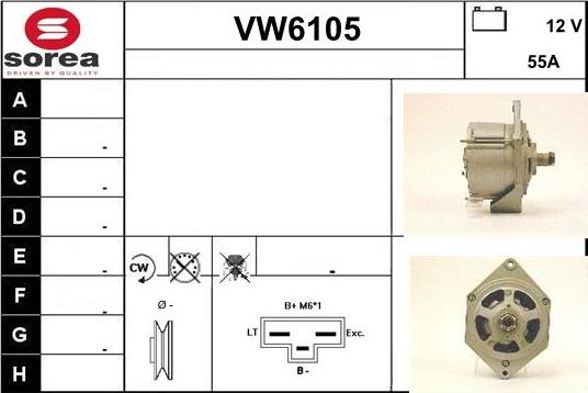 Sera VW6105 - Alternator furqanavto.az